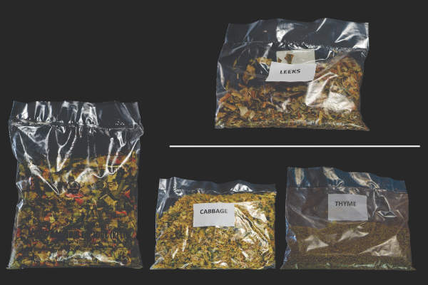 Dehydrated Vegetables